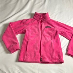 Columbia Kids Bright Pink Fleece Jacket